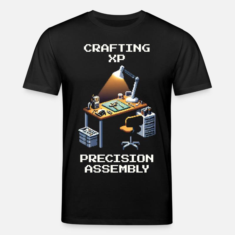 Crafting XP: Präzisionsbau | Modellbau - Stanley/Stella Unisex Bio-T-Shirt CREATOR  - Schwarz