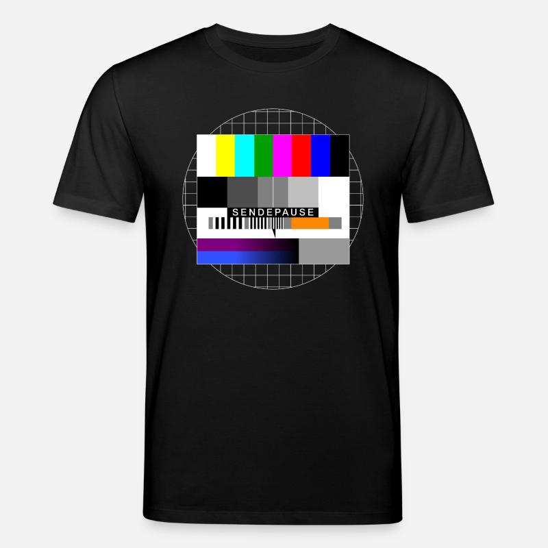 Sendepause Testbild - Stanley/Stella Unisex Bio-T-Shirt CREATOR  - Schwarz