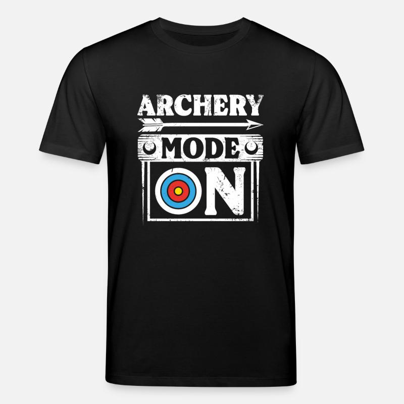 Archery mode on - Stanley/Stella Unisex Bio-T-Shirt CREATOR  - Schwarz
