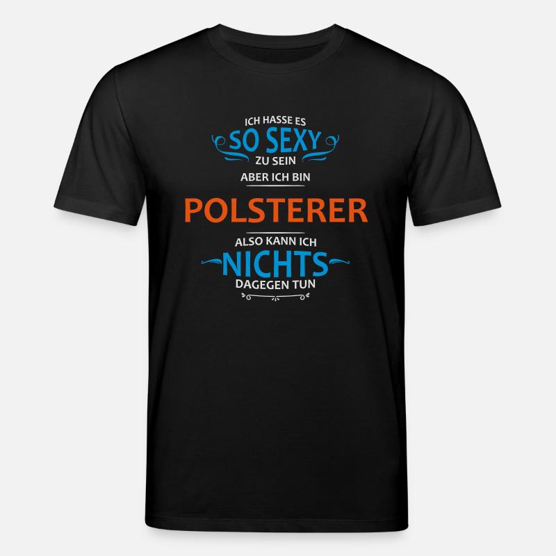 Polsterer Beruf - Stanley/Stella Unisex Bio-T-Shirt CREATOR  - Schwarz