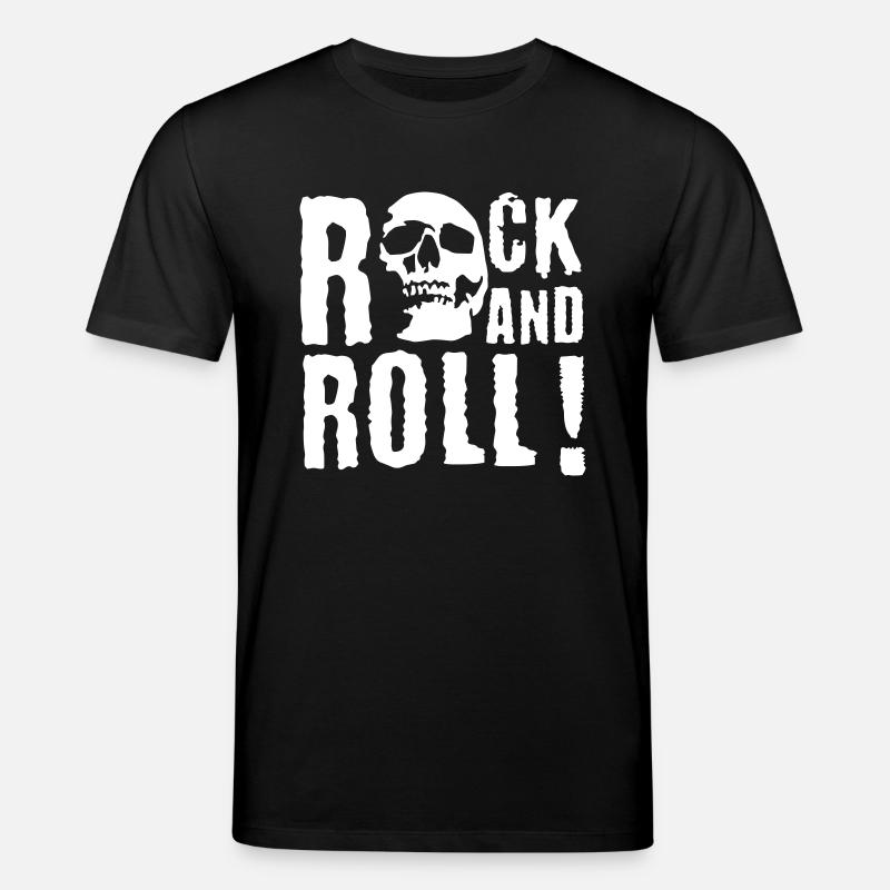 rock_and_roll_d_1c - Stanley/Stella CREATOR Unisex Organic T-Shirt - black