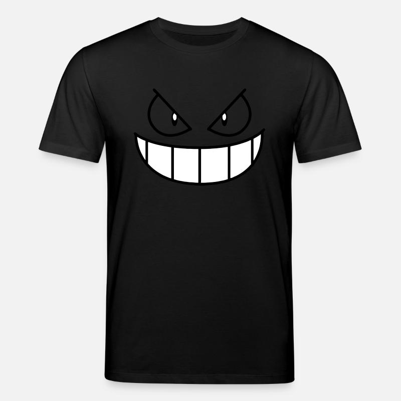 Gengar Gesicht - Stanley/Stella Unisex Bio-T-Shirt CREATOR  - Schwarz