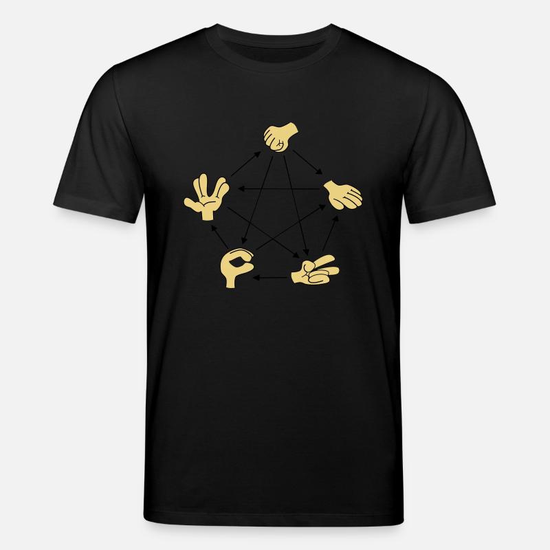 Lizard Spock - Stanley/Stella Unisex Bio-T-Shirt CREATOR  - Schwarz