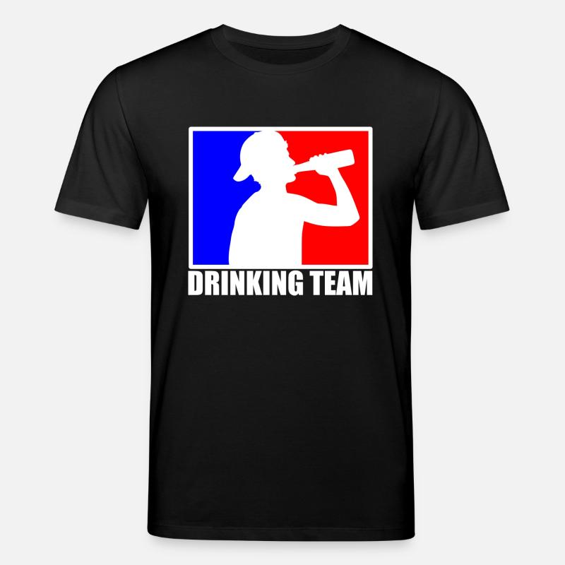 drinking team - T-shirt bio CREATOR Stanley/Stella Unisexe - noir