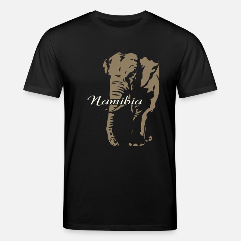 Namibia - Elephant - Elefant - Stanley/Stella Unisex Bio-T-Shirt CREATOR  - Schwarz