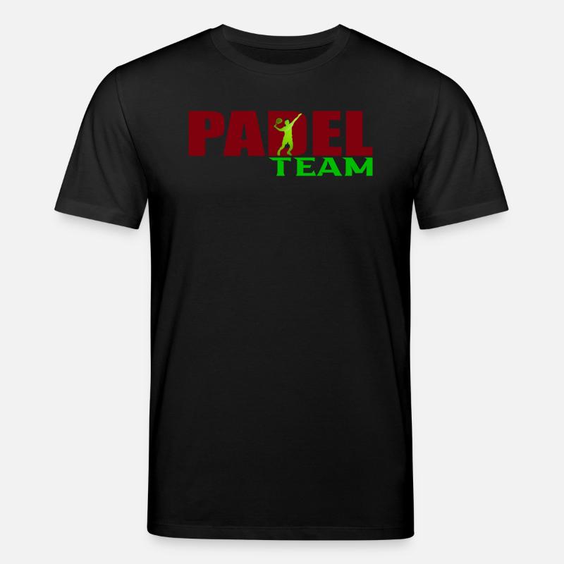 Padel-Mannschaft - Stanley/Stella Unisex Bio-T-Shirt CREATOR  - Schwarz