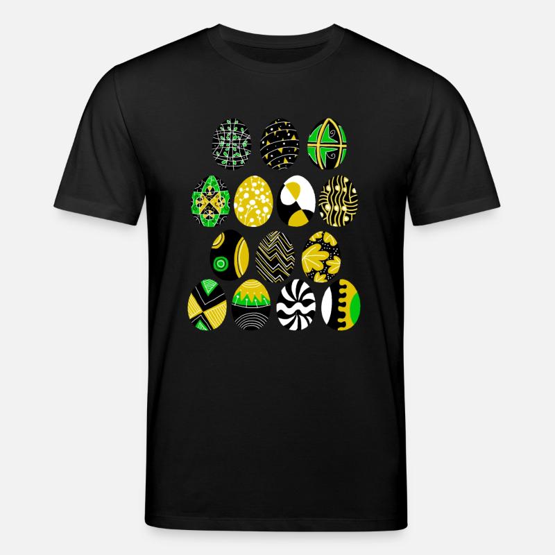 Ostereier - Stanley/Stella Unisex Bio-T-Shirt CREATOR  - Schwarz
