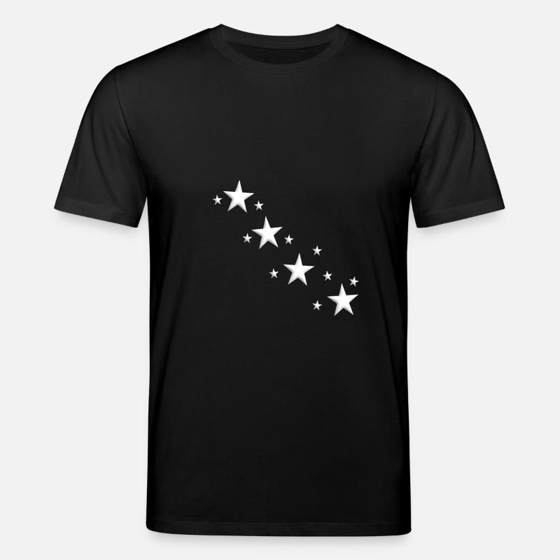 Sterne - Stanley/Stella Unisex Bio-T-Shirt CREATOR  - Schwarz