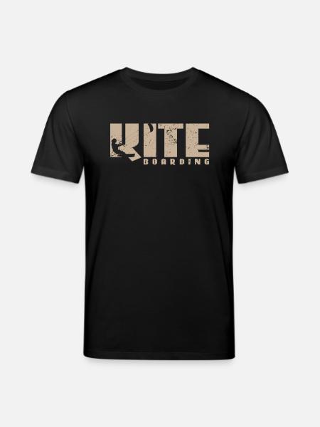 Kite boarding - Stanley/Stella CREATOR Unisex Organic T-Shirt - black