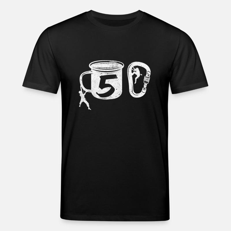 Klettern 50 - Stanley/Stella Unisex Bio-T-Shirt CREATOR  - Schwarz