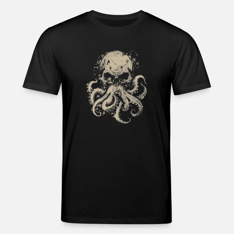 Horror Kraken - Stanley/Stella Unisex Bio-T-Shirt CREATOR  - Schwarz