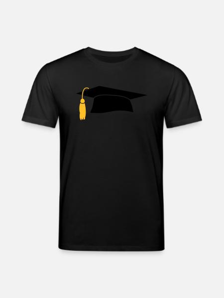 Graduation Cap - Stanley/Stella CREATOR Unisex Organic T-Shirt - black