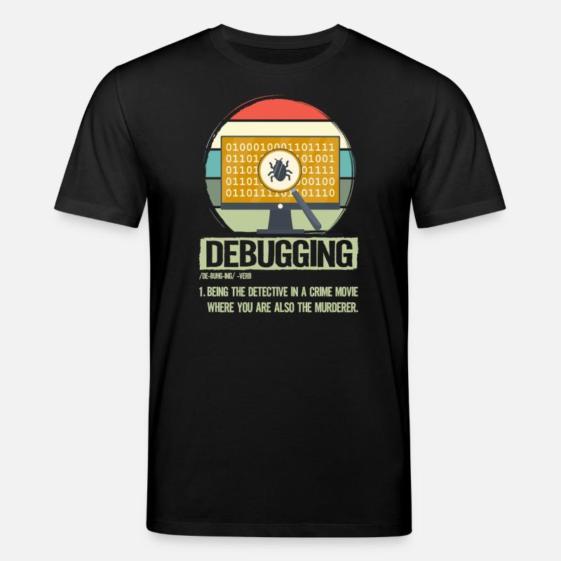 Debuggen - Stanley/Stella Unisex Bio-T-Shirt CREATOR  - Schwarz