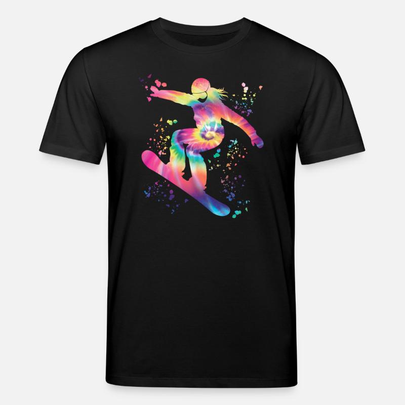 Snowboarder Snowboarding Snowboard - Stanley/Stella Unisex Bio-T-Shirt CREATOR  - Schwarz