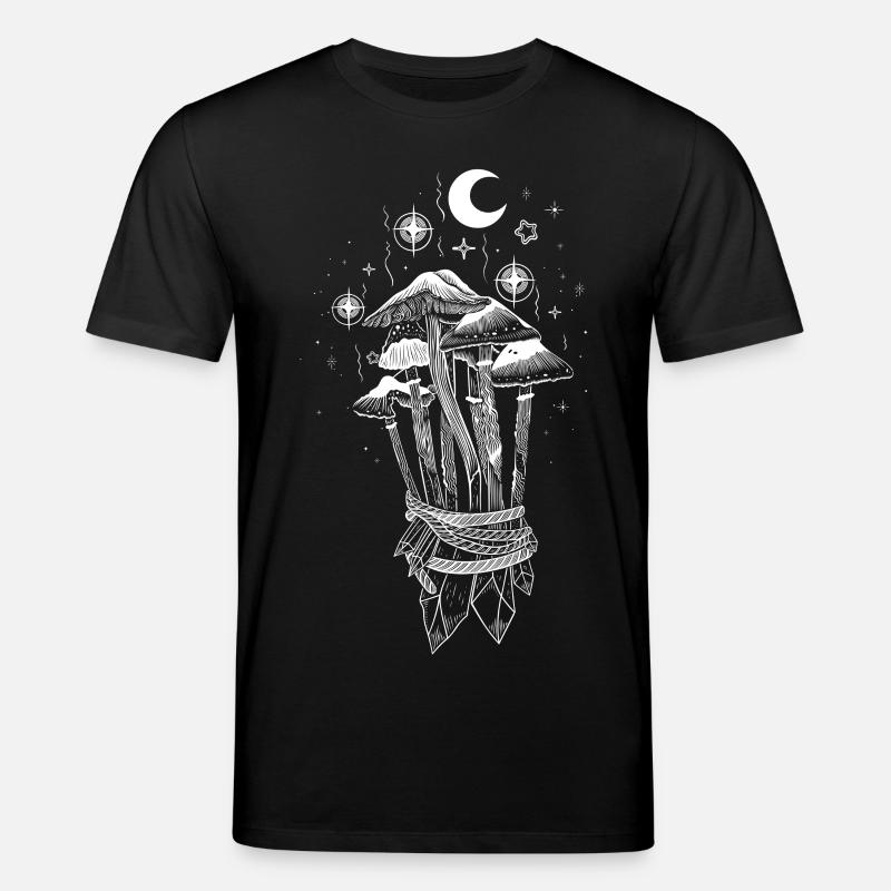 Champignons Magic Champignons Magiques - T-shirt bio CREATOR Stanley/Stella Unisexe - noir