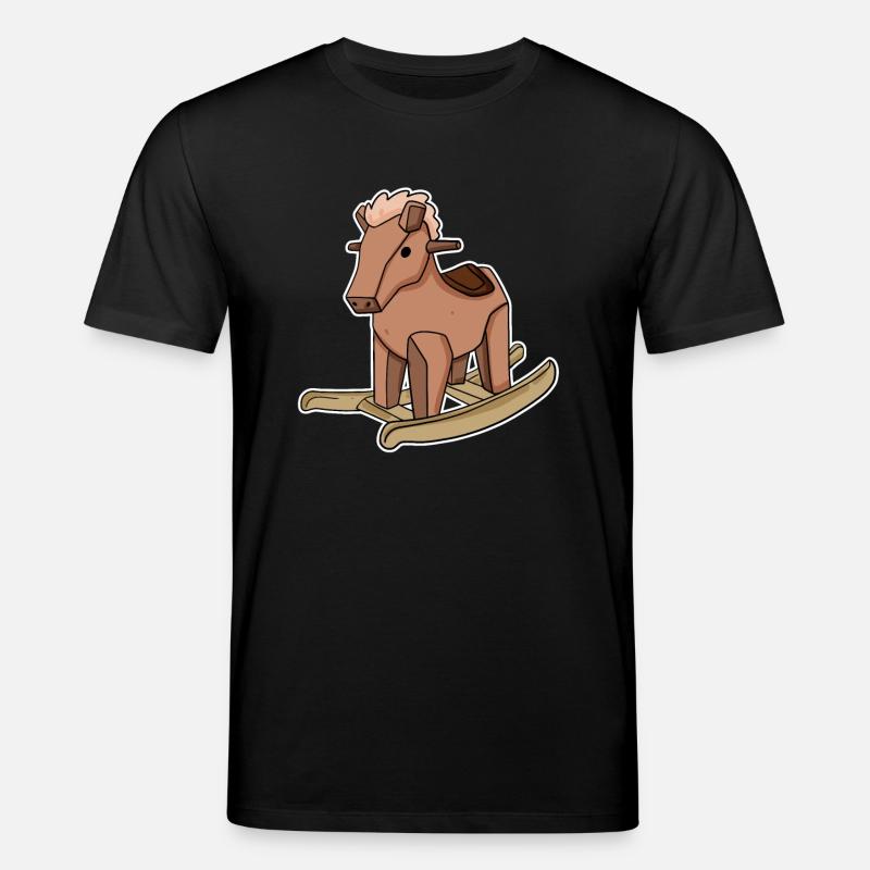 Pferd - Stanley/Stella Unisex Bio-T-Shirt CREATOR  - Schwarz