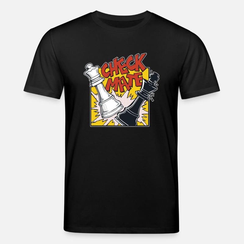 CHECKMATE (Schachmatt) - Stanley/Stella Unisex Bio-T-Shirt CREATOR  - Schwarz