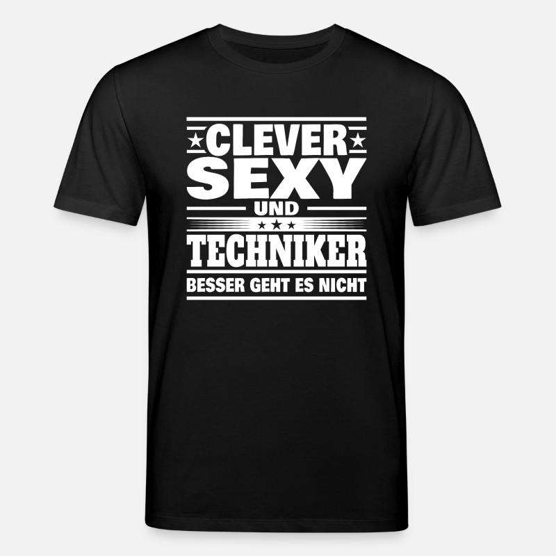 Clever Techniker - Stanley/Stella Unisex Bio-T-Shirt CREATOR  - Schwarz