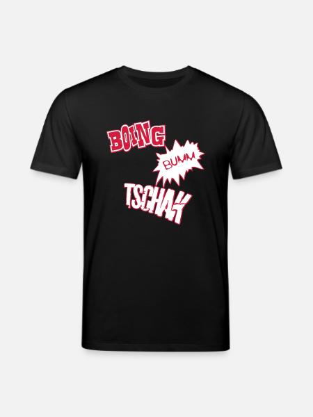 Boing Bum Tschak - Stanley/Stella Unisex Bio-T-Shirt CREATOR  - Schwarz