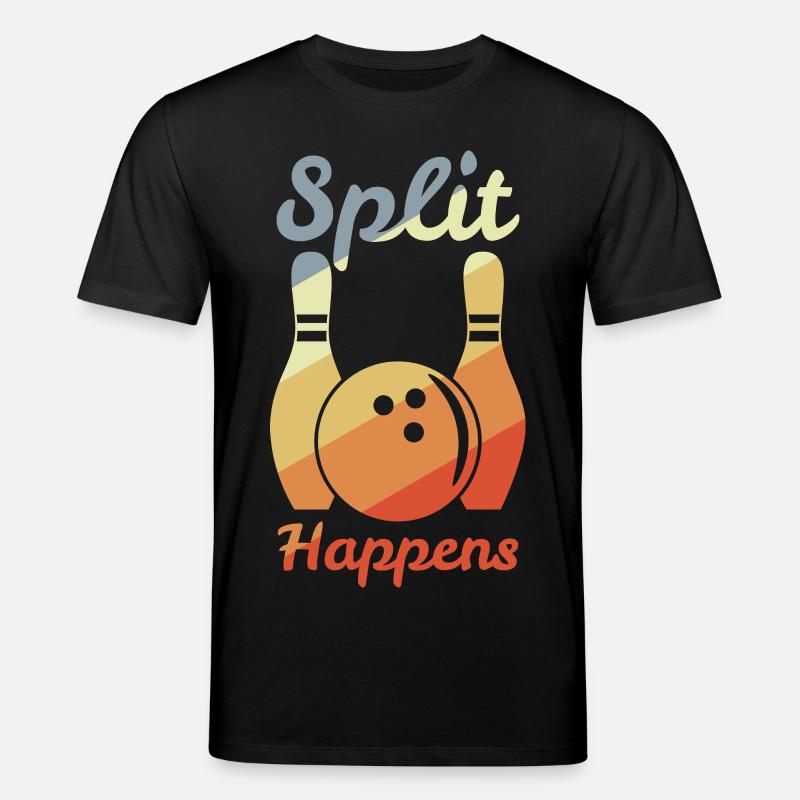 Split Happens - Stanley/Stella Unisex Bio-T-Shirt CREATOR  - Schwarz