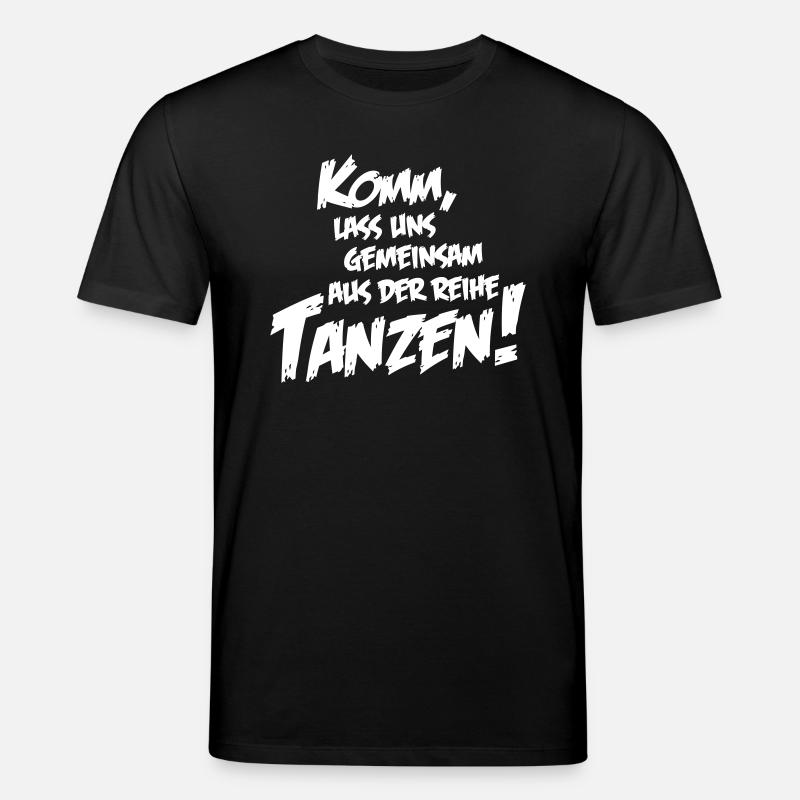 lass uns tanzen - Stanley/Stella Unisex Bio-T-Shirt CREATOR  - Schwarz
