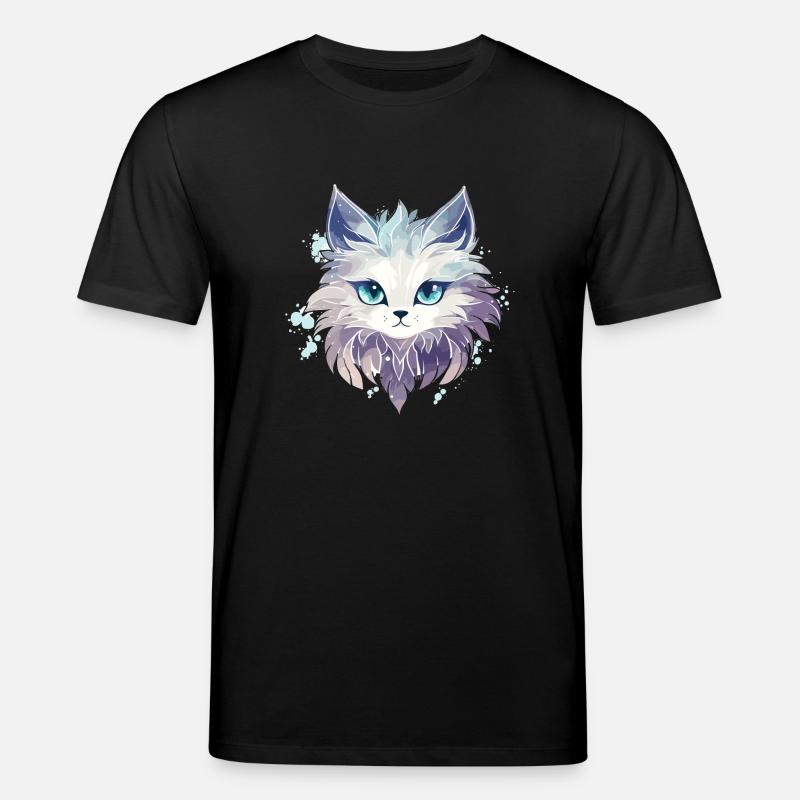 Chat - illustration - T-shirt bio CREATOR Stanley/Stella Unisexe - noir