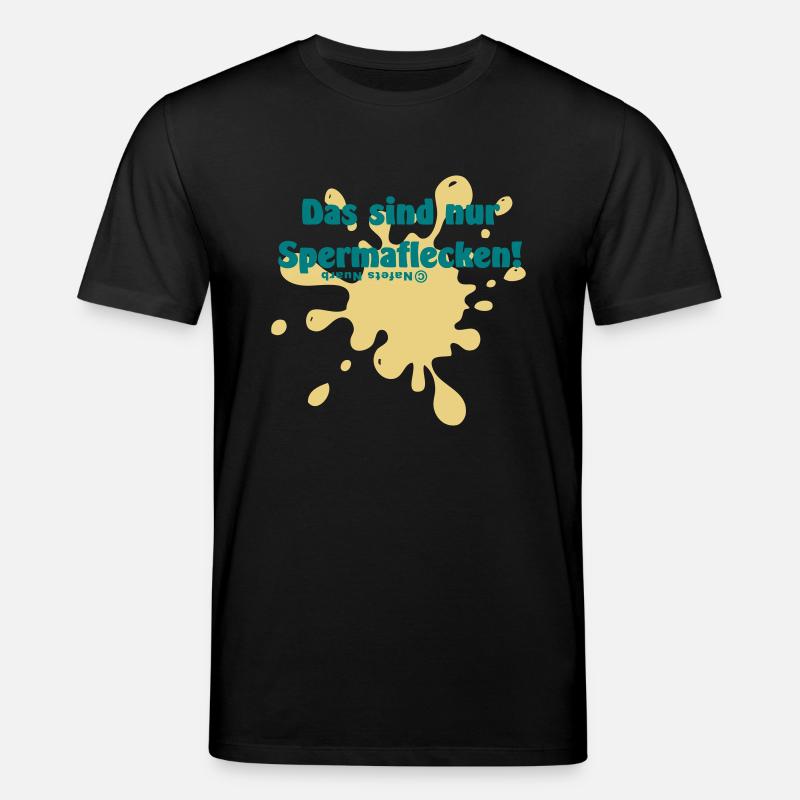Spermaflecken - Stanley/Stella Unisex Bio-T-Shirt CREATOR  - Schwarz
