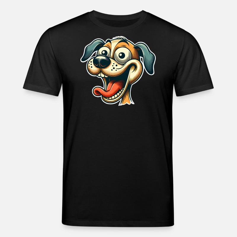 Hund - Stanley/Stella Unisex Bio-T-Shirt CREATOR  - Schwarz