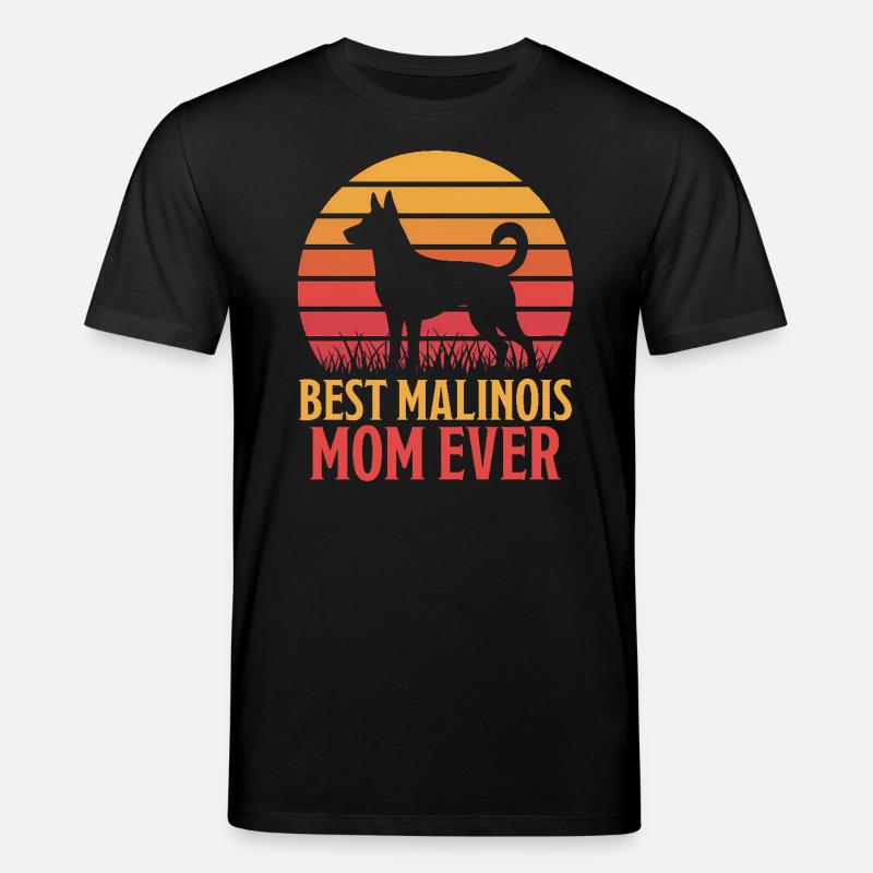 Belgischer Schäferhund Spruch Malinois Geschenk - Stanley/Stella Unisex Bio-T-Shirt CREATOR - Schwarz