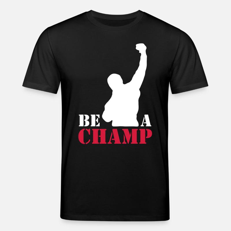rocky_champ - Stanley/Stella Unisex Bio-T-Shirt CREATOR  - Schwarz
