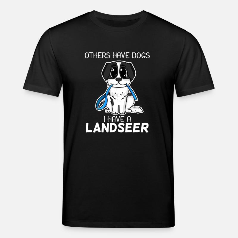 Landseer - T-shirt bio CREATOR Stanley/Stella Unisexe - noir