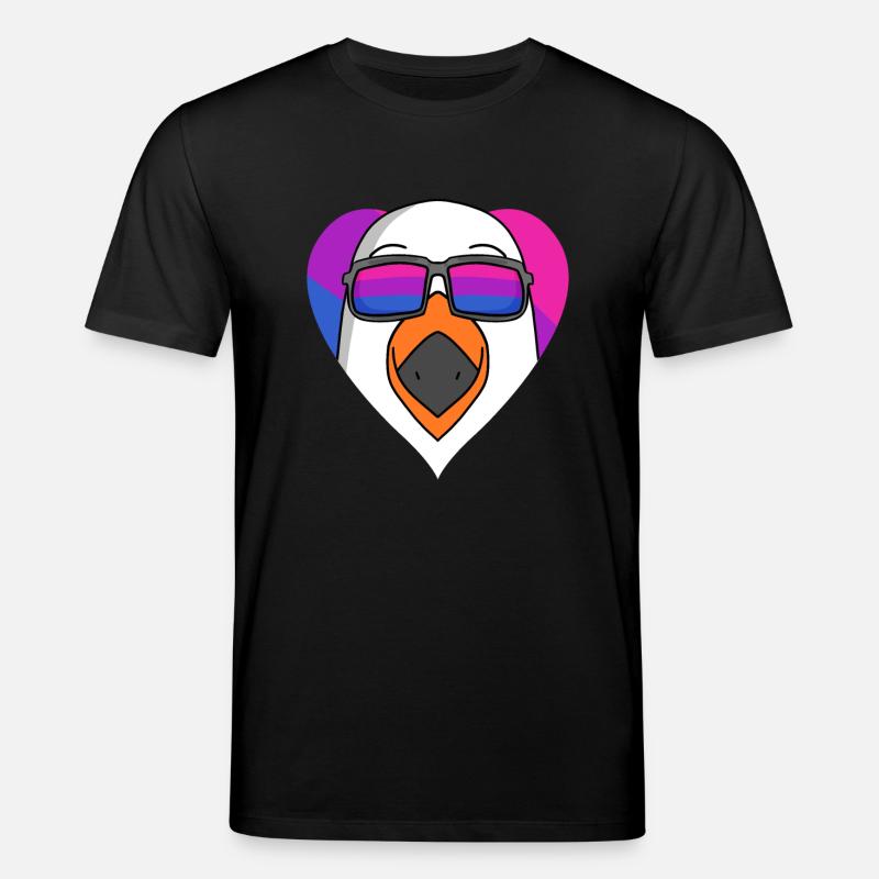 Bisexuell Möwe Geschenk - Stanley/Stella Unisex Bio-T-Shirt CREATOR  - Schwarz