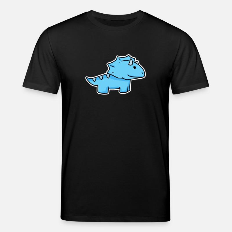 Dino Dinosaure Bleu - T-shirt bio CREATOR Stanley/Stella Unisexe - noir