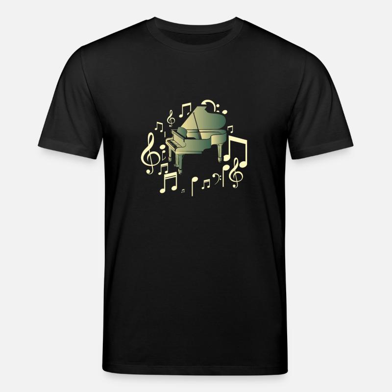 Klavier - Stanley/Stella Unisex Bio-T-Shirt CREATOR  - Schwarz