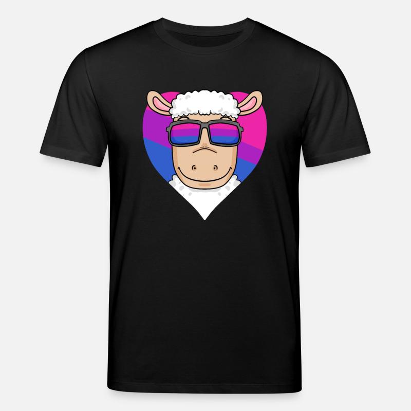 Bisexuell Schaf Geschenk - Stanley/Stella Unisex Bio-T-Shirt CREATOR  - Schwarz