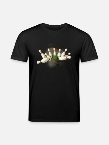 Strike Kegeln - Stanley/Stella Unisex Bio-T-Shirt CREATOR - Schwarz