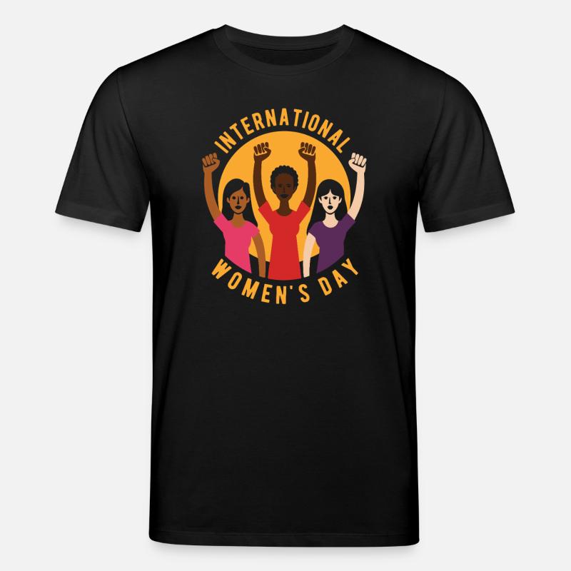 International Women's Day - Geschenk - Stanley/Stella Unisex Bio-T-Shirt CREATOR  - Schwarz