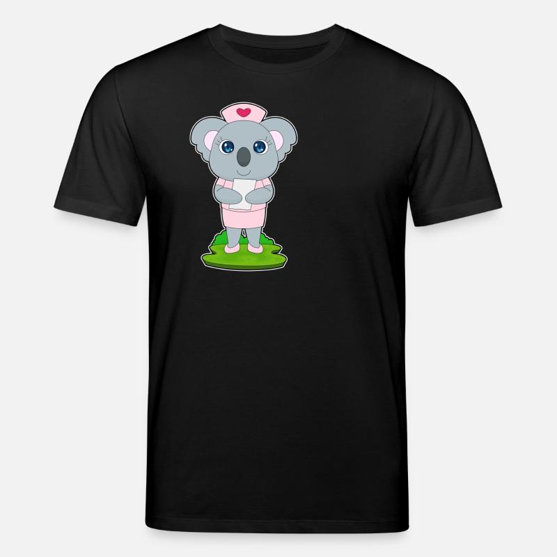 Infirmière Koala - T-shirt bio CREATOR Stanley/Stella Unisexe - noir