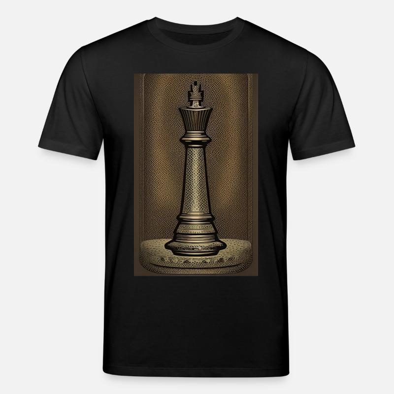 Échecs | Pièce d’échecs | Joueur d’échecs - T-shirt bio CREATOR Stanley/Stella Unisexe - noir