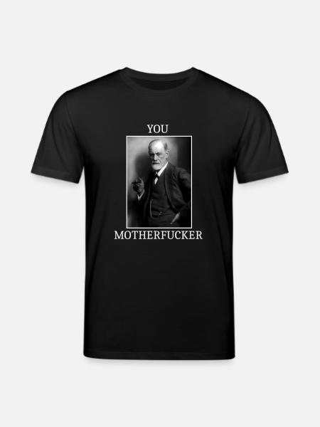Sigmund Freud MEME - T-shirt bio CREATOR Stanley/Stella Unisexe - noir