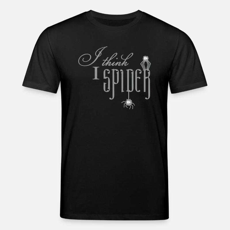 I think I spider - Stanley/Stella Unisex Bio-T-Shirt CREATOR  - Schwarz