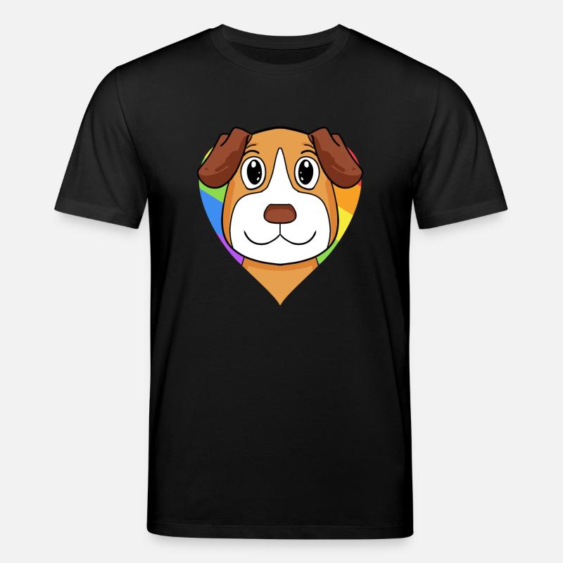 Jack Russell Terrier Chien - T-shirt bio CREATOR Stanley/Stella Unisexe - noir