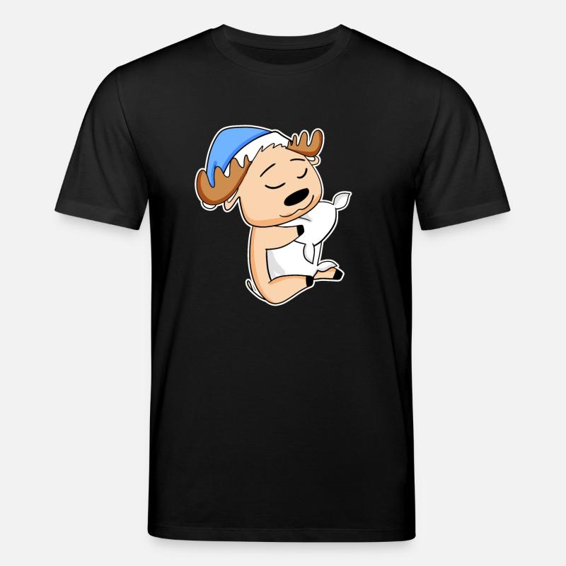 Elch - Stanley/Stella Unisex Bio-T-Shirt CREATOR  - Schwarz
