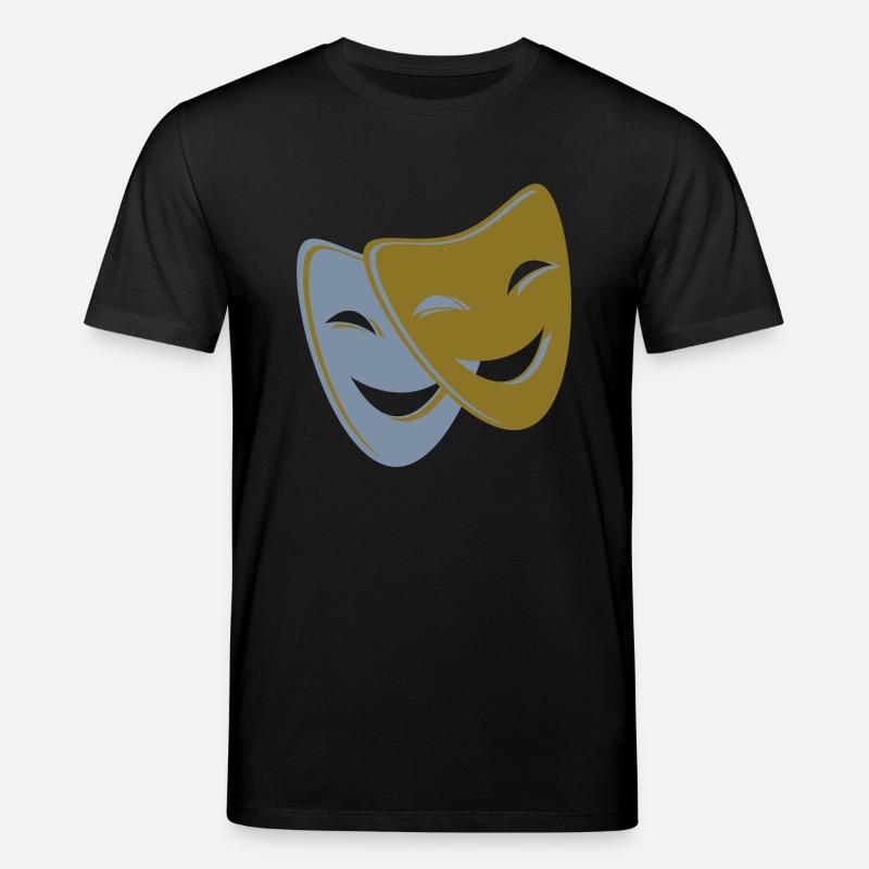 165_masken_2 - Stanley/Stella Unisex Bio-T-Shirt CREATOR  - Schwarz