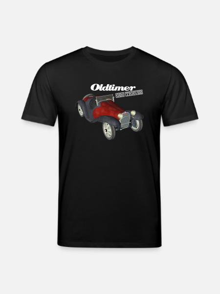 Oldtimer on Tour - Stanley/Stella CREATOR Unisex Organic T-Shirt - black