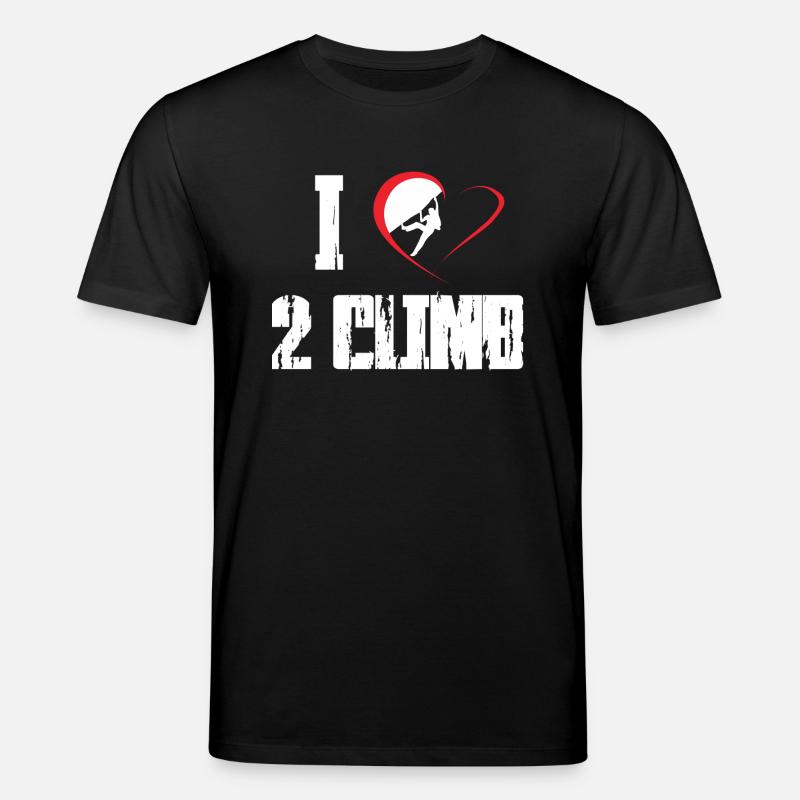 Escalade de la roche Freeclimbing - T-shirt bio CREATOR Stanley/Stella Unisexe - noir