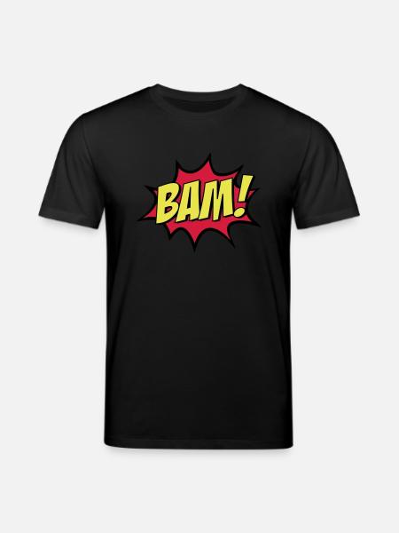 BAM ! - T-shirt bio CREATOR Stanley/Stella Unisexe - noir