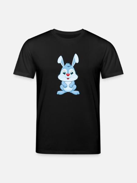 Süsser Hase - Stanley/Stella Unisex Bio-T-Shirt CREATOR - Schwarz