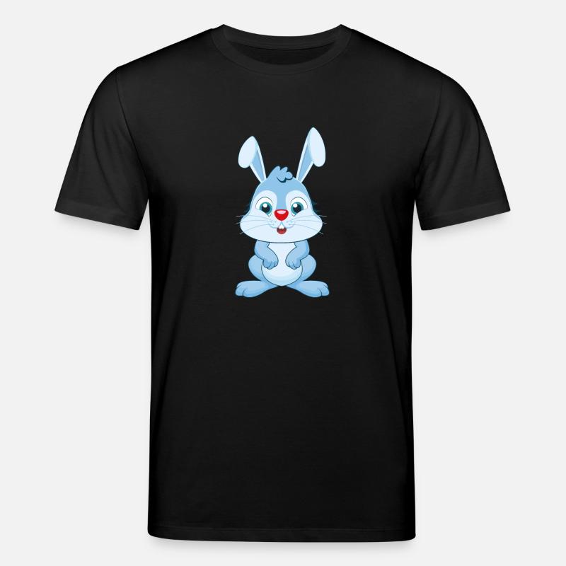 Süsser Hase - Stanley/Stella Unisex Bio-T-Shirt CREATOR  - Schwarz
