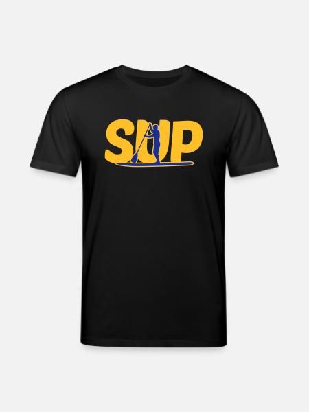 SUP Fahrer - SUP driver - Stanley/Stella CREATOR Unisex Organic T-Shirt - black